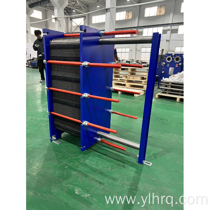 Plate and frame heat exchanger